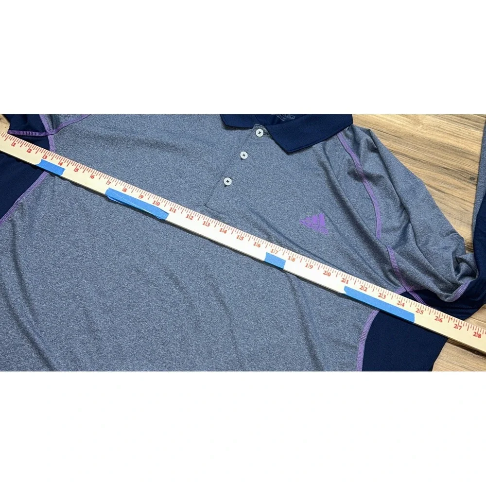 Adidas Ultimate 365 Climacool Long Sleeve Polo, Mens‎ 2XL